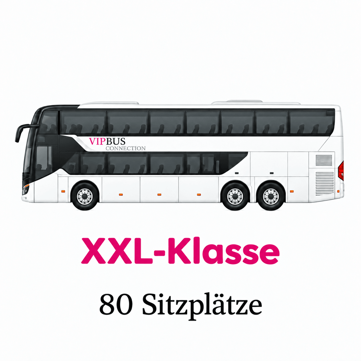 XXL-Klasse, 80 Sitzplätze